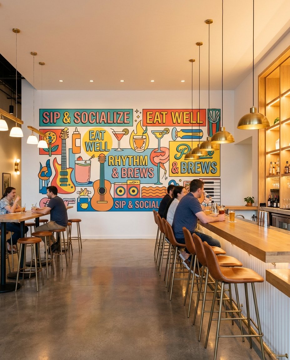 Bar & Bistro Leuven — Statement piece